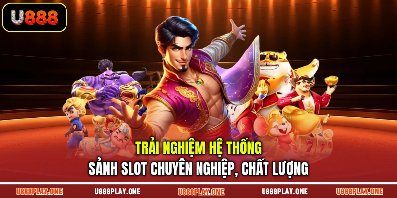 Trải nghiệm hệ thống sảnh slot chuyên nghiệp, chất lượng